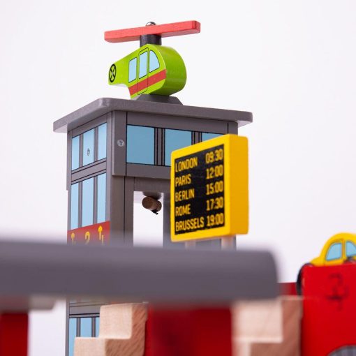 Gara centrala, BIGJIGS Toys, BJT272, 691621092729 - imagine 10