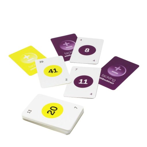 Joc de carti - Exersam adunarea si scaderea, Learning Resources, LSP1214-UK, 5055506408626 - imagine 4