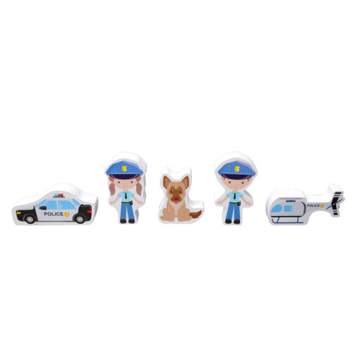 Joc de rol - Cutiuta cu politisti, Barbo Toys, BAR6416, 5704976064169 - imagine 2