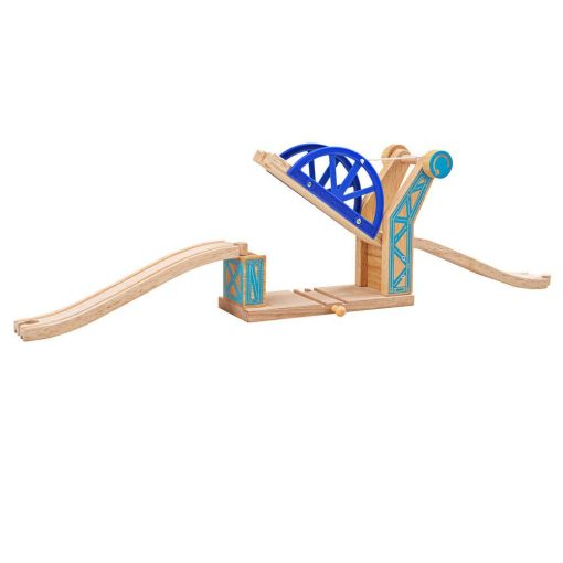 Pod suspendat albastru, BIGJIGS Toys, BJT370, 691621003701 - imagine 2