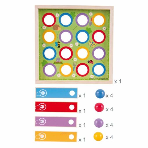 Joc de indemanare - Bilute saltarete, BIGJIGS Toys, BJ557, 691621195574 - imagine 2
