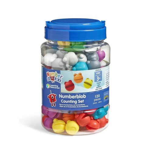 Set Numberblocks pentru sortat si numarat  - Numberblob, Hand2Mind, HM94490-UK, 5055506409838