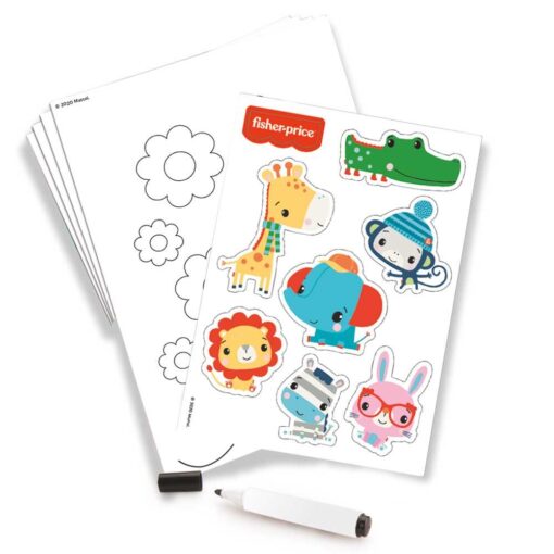 Tabla magnetica pentru copii, Fisher Price, FP1811, 8690089018113 - imagine 2