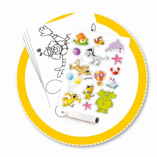 Tabla 2 in 1 cu accesorii, DOLU, D7161, 8690089071613 - imagine 3