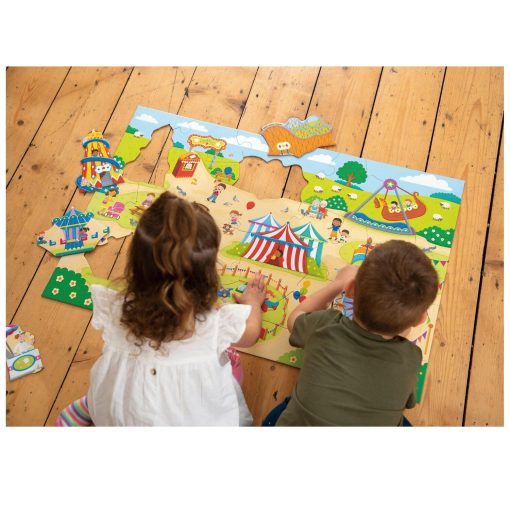 Puzzle Podea: Parcul de distractii (30 piese), Galt, 1005095, 5011979584830 - imagine 3