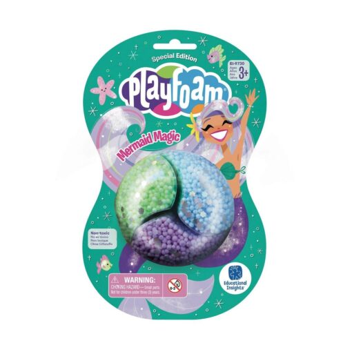 Spuma de modelat Playfoam? - Magia sirenelor, Educational Insights, EI-9730, 086002097309