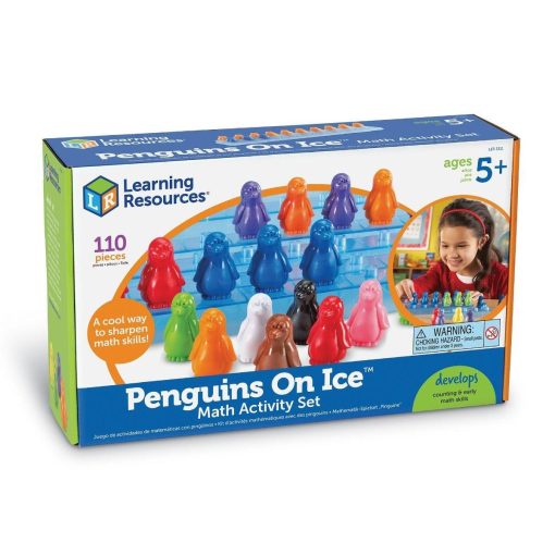 Set de matematica - pinguinii pe gheata, Learning Resources, LER3311, 765023833119 - imagine 7