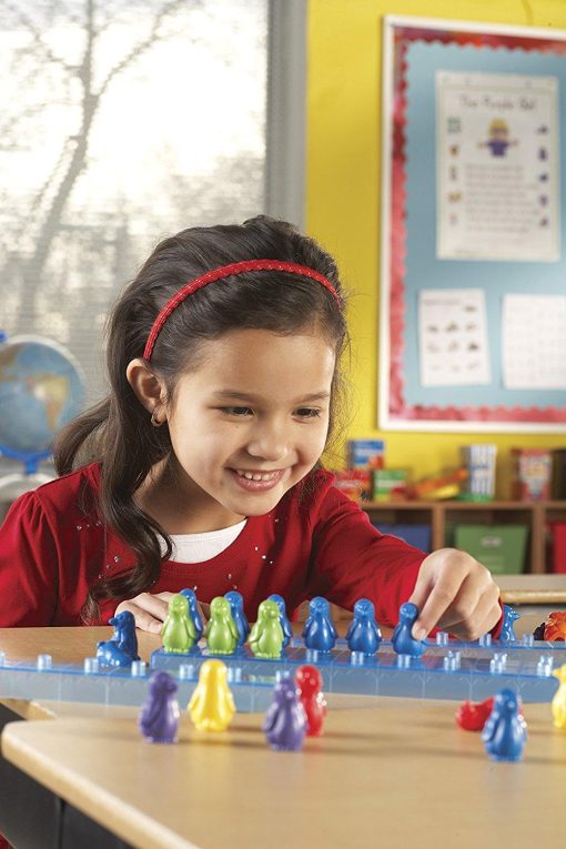 Set de matematica - pinguinii pe gheata, Learning Resources, LER3311, 765023833119 - imagine 6