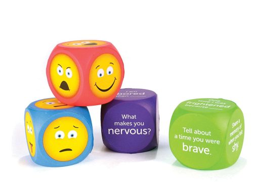 Cuburi pentru conversatii - EMOJI, Learning Resources, LER7289, 765023072891