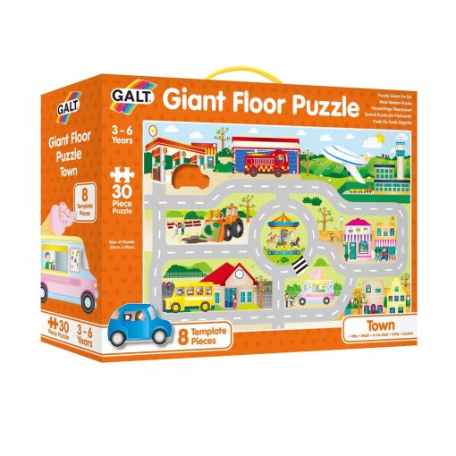 Puzzle Podea: Orasul (30 piese), Galt, 1005023, 5011979582317 - imagine 4