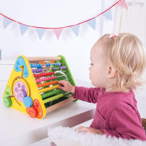 Centru de activitati - litere si imagini in engleza, BIGJIGS Toys, BB054, 691621390542 - imagine 8