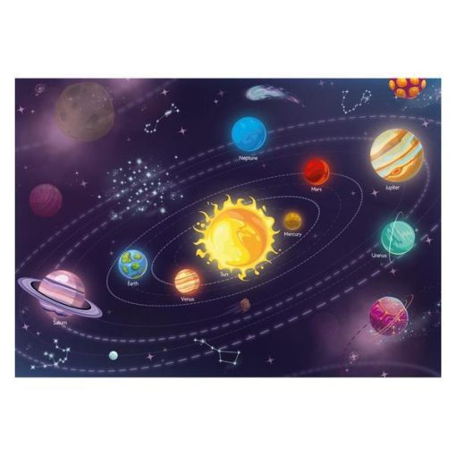 Puzzle - Sistemul solar (300 piese), Dino, 472228, 8590878472228 - imagine 2