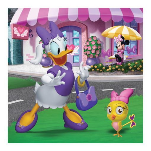 Puzzle 3 in 1 - O zi cu Minnie (55 piese), Dino, 335226, 8590878335226 - imagine 4