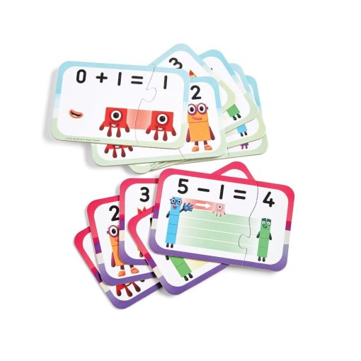 Puzzle - Adunari si scaderi 1-10 - Numberblocks, Hand2Mind, HM95402-UK, 5055506410421 - imagine 5