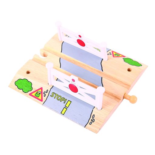 Trecere la nivel cu calea ferata, BIGJIGS Toys, BJT118, 691621091180