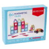 Set de constructie magnetic 3D - 60 piese, MAGPLAYER, MPL2-60, 6940482201639