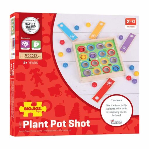 Joc de indemanare - Bilute saltarete, BIGJIGS Toys, BJ557, 691621195574 - imagine 5