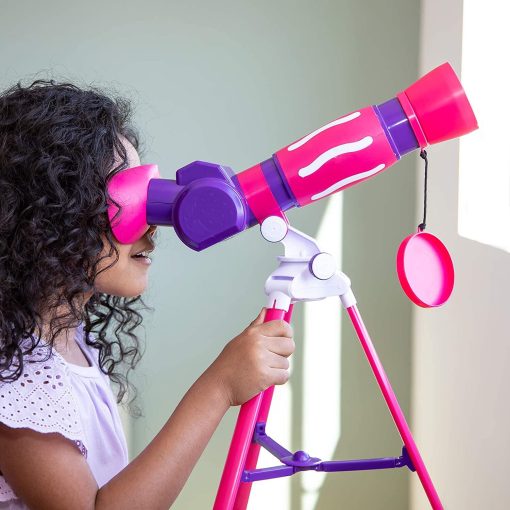 GeoSafari - Primul meu telescop (roz), Educational Insights, EI-5129-P, 086002009098 - imagine 2