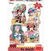 Puzzle 4 in 1 - Minnie si Daisy in vacanta (4 x 54 piese), Dino, 333253, 8590878333253