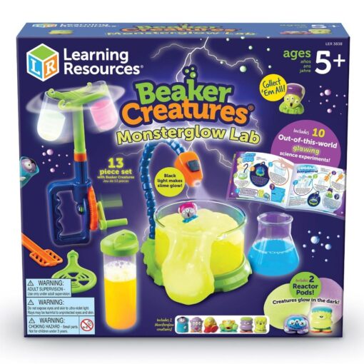 Monstruletii din laborator - Experimente stralucitoare, Learning Resources, LER3838, 765023038385