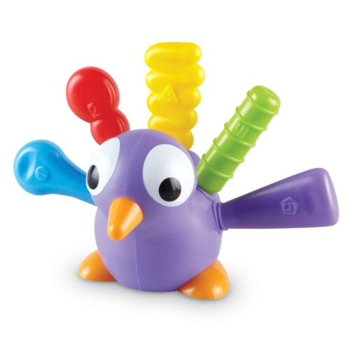 Joc de potrivire -  Paunul Pedro, Learning Resources, LER9094, 765023890945 - imagine 2