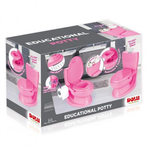 Olita educationala multifunctionala - Roz, DOLU, D7252, 8690089072528 - imagine 2