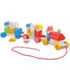 Trenuletul colorat cu forme, BIGJIGS Toys, BB037, 691621210376