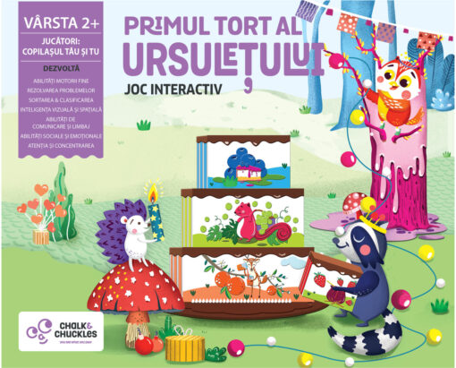 Joc - Primul tort al ursuletului, Chalk and Chuckles, CCPPL057, 8906045560757