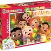 Puzzle de colorat maxi - Cocomelon si prietenii (60 piese), LISCIANI, L91089, 8008324091089