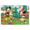 Puzzle 2 in 1 - Minnie la treaba (2 x 77 piese), Dino, 386112, 8590878386112