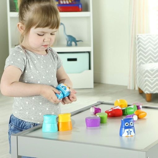 Bufnite cu cifre si forme, Learning Resources, LER6711, 765023067118 - imagine 6