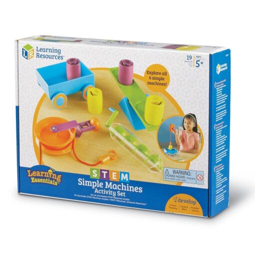 Set STEM - Mecanisme simple, Learning Resources, LER2824, 765023028249