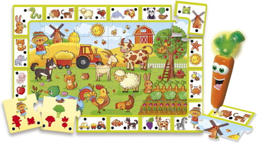 Joc cu pix interactiv - Ferma, LISCIANI, LEX79988, 8008324080267 - imagine 2