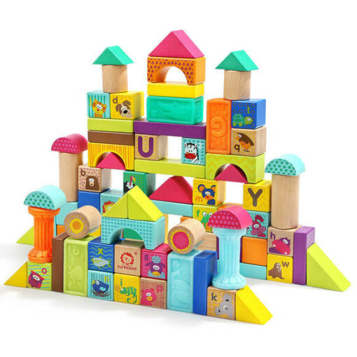 Joc de constructie - Animalute jucause, Topbright, 120411, 6971325131561