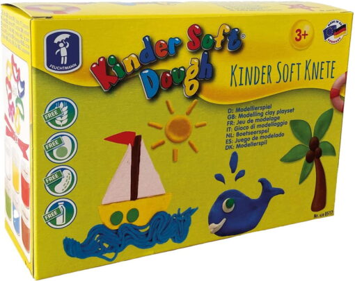 Set plastilina non-toxica - MAXI, FEUCHTMANN, 6280517, 4015259205171