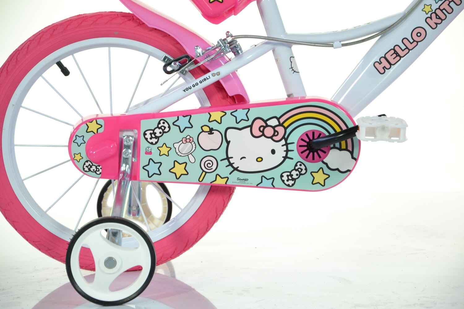 Bicicleta copii 14'' Hello Kitty, DINO BIKES, 144R-HK2, 8006817900238 - imagine 5