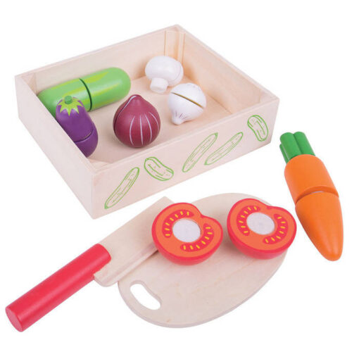 Set legume feliate, BIGJIGS Toys, BJ473, 691621174739