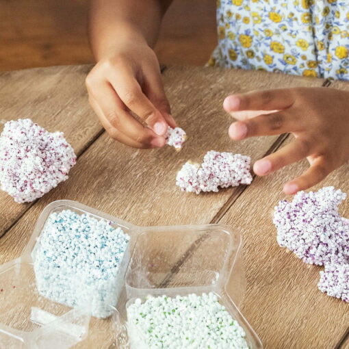 Spuma de modelat cu sclipici Playfoam? - Steluta, Educational Insights, EI-2240, 086002022400 - imagine 4