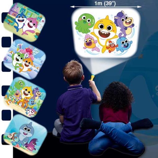 Proiector tip lanterna - Baby Shark, Brainstorm, NIC1002, 5060122735599 - imagine 2