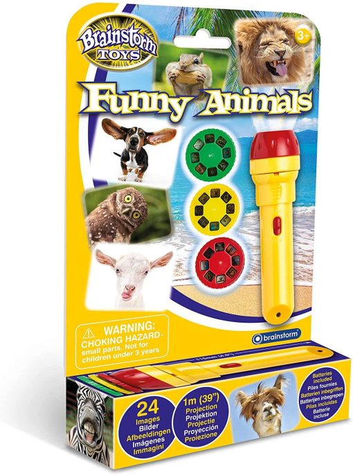 Proiector tip lanterna - Animalute haioase, Brainstorm, E2072, 5060122734776