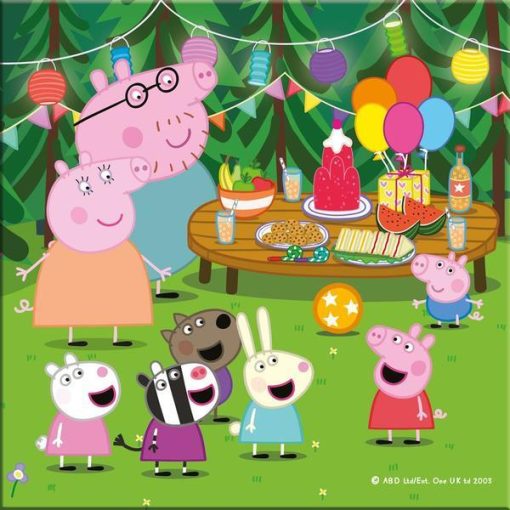 Puzzle 3 in 1 - Purcelusa Peppa in vacanta (3 x 55 piese), Dino, 335356, 8590878335356 - imagine 4