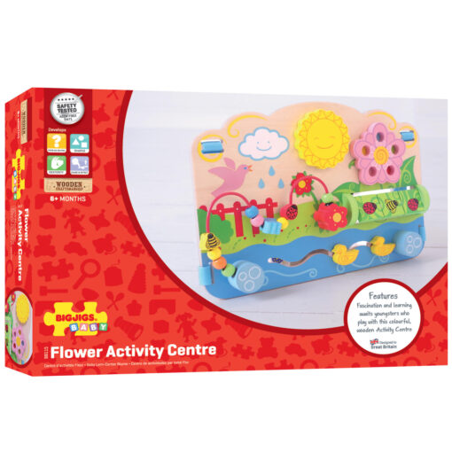 Centru de activitati - In gradina, BIGJIGS Toys, BB115, 691621531150 - imagine 7