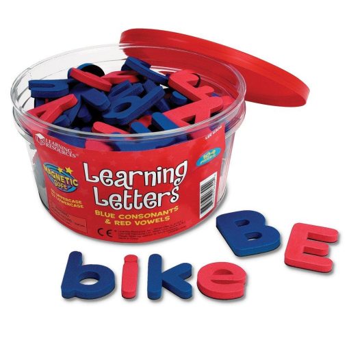 Litere magnetice mari si mici, Learning Resources, LER6304, 765023063042 - imagine 5