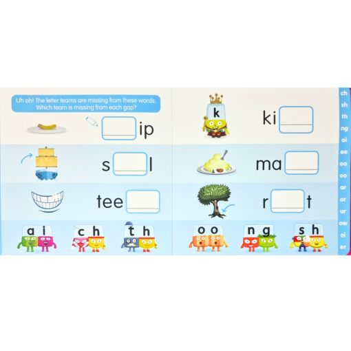 Carticica Scriu si Sterg  Alphablocks - Fonetica, Alphablocks, 9781802630275 - imagine 3