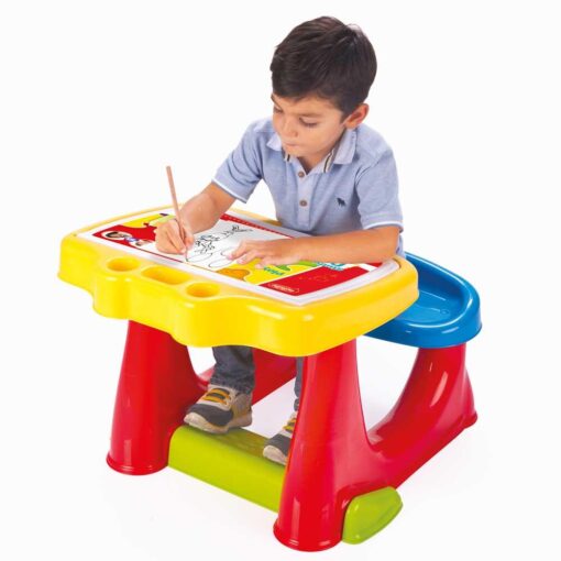 Birou de studiu multicolor, DOLU, D7066, 8690089070661 - imagine 6