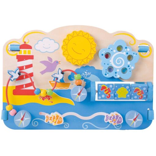 Centru de activitati - La mare, BIGJIGS Toys, BB116, 691621531167