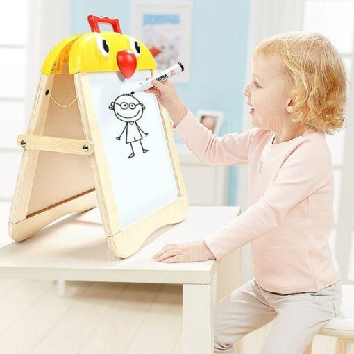 Tablita magnetica 2 in 1 - Puisorul vesel, Topbright, 120300, 6939838144621 - imagine 4