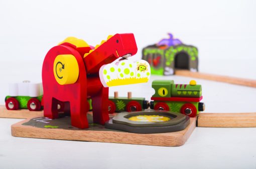 Macara-Dinozaur, BIGJIGS Toys, BJT241, 691621092415 - imagine 4