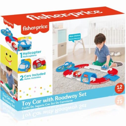 Circuit - 24 piese, Fisher Price, FP1817, 8690089018175 - imagine 2