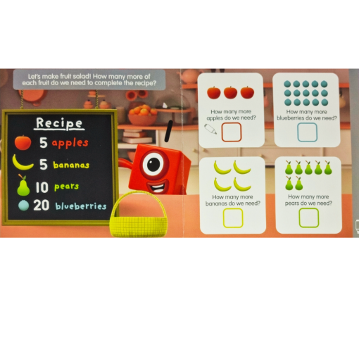 Carticica Scriu si sterg Numberblocks - Legaturi numerice, Numberblocks, 9781802630251 - imagine 3
